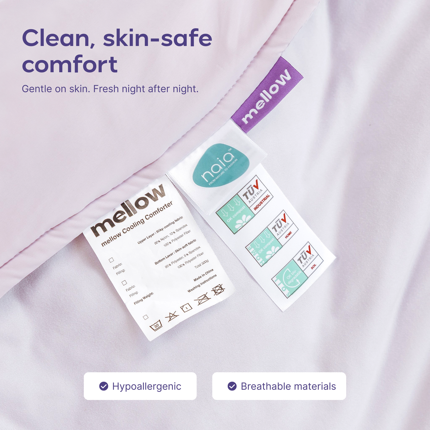 CloudCool™ Cooling Comforter